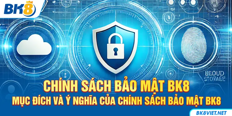 Mục đích của chính sách bảo mật BK8